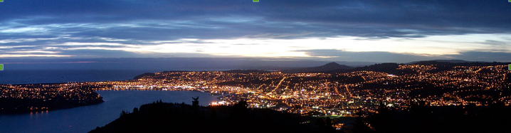 Picture of the city of Dunedin, New Zealand